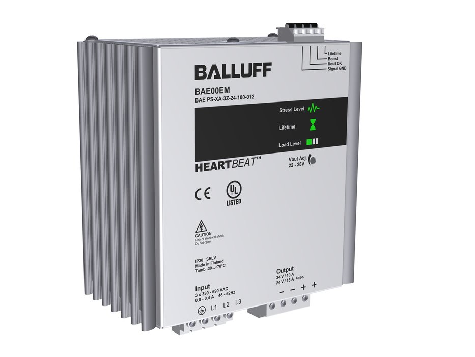 Alimentation Balluff pour équipement éolien